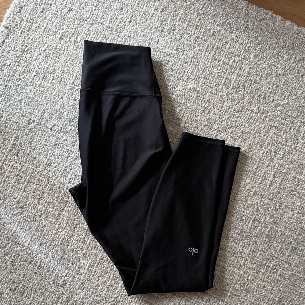 Alo airlift Black Leggings 28”